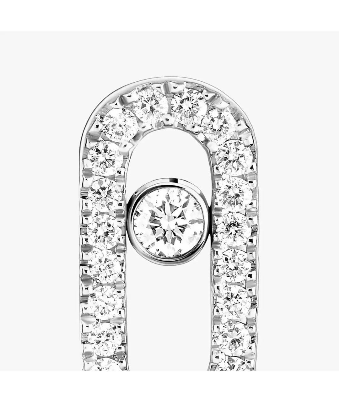 MESSIKA Серебряные серьги из белого золота, фото 2