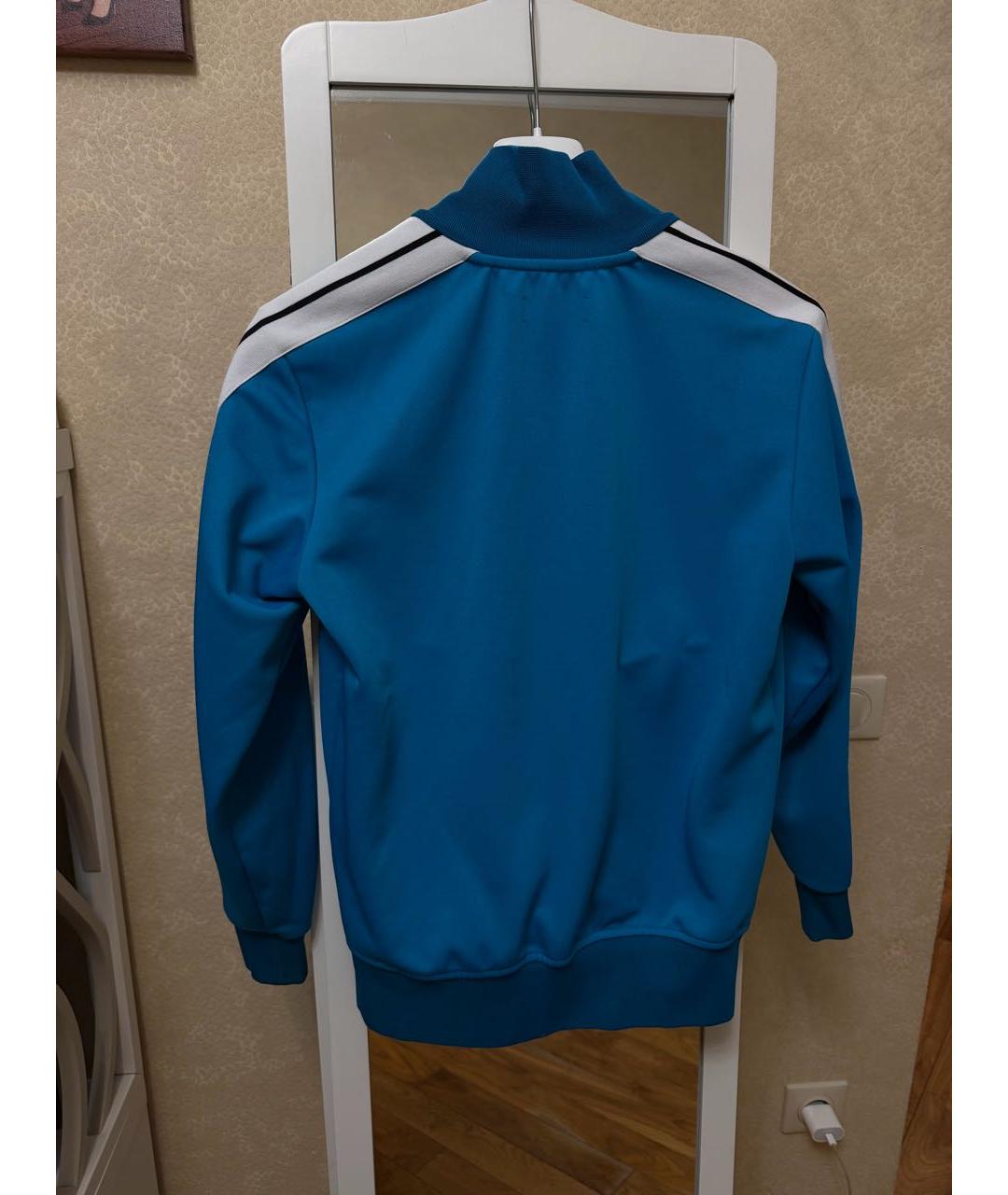 PALM ANGELS Синяя полиэстеровая спортивная куртка, фото 2