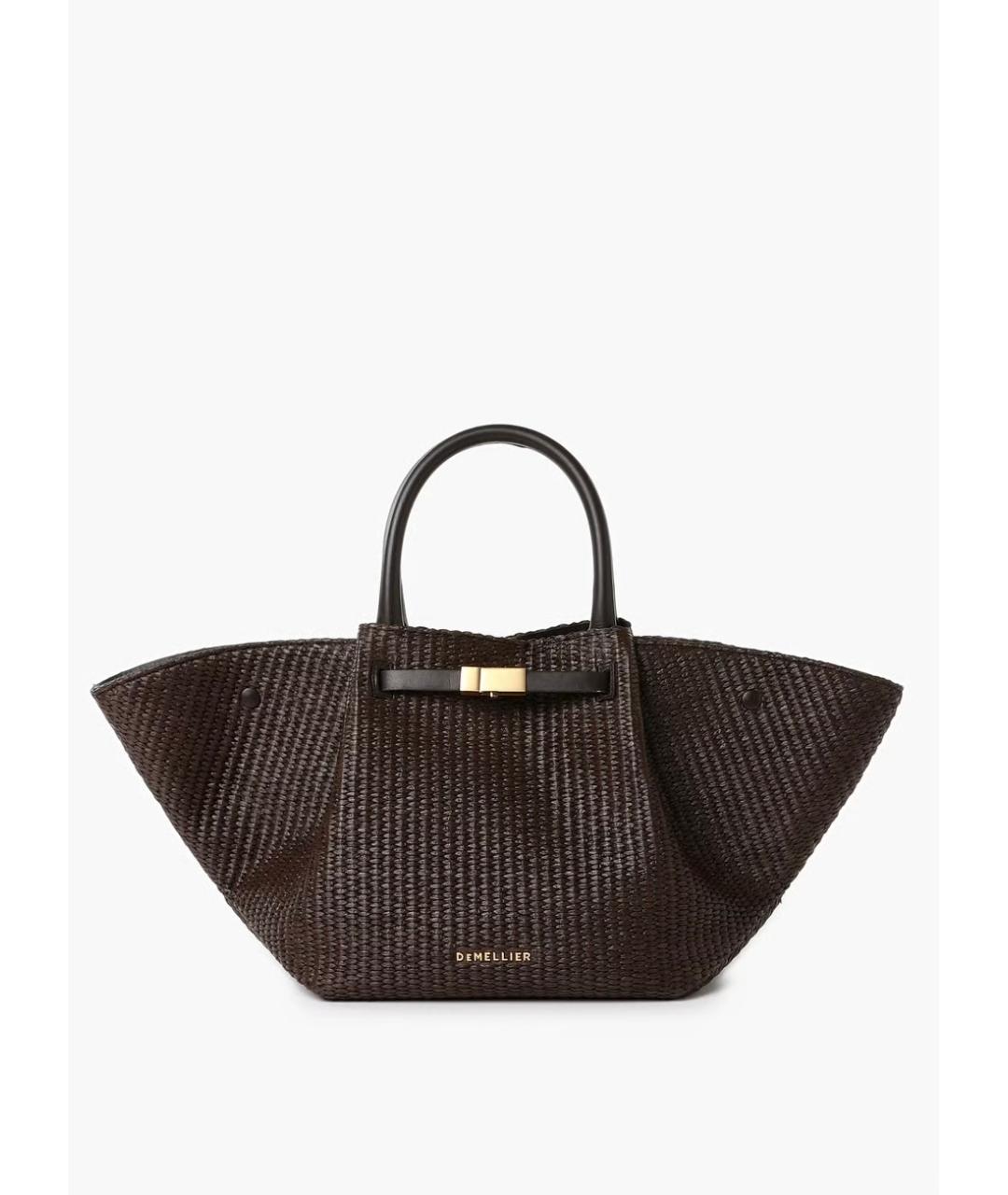 DEMELLIER Коричневая пелетеная сумка через плечо, фото 10