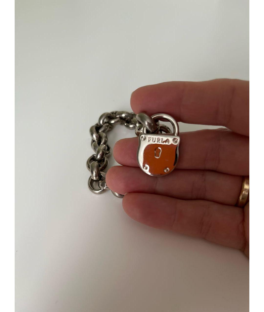 FURLA Серебрянный металлический комплект, фото 7