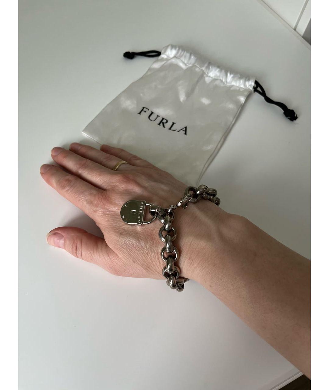 FURLA Серебрянный металлический комплект, фото 8
