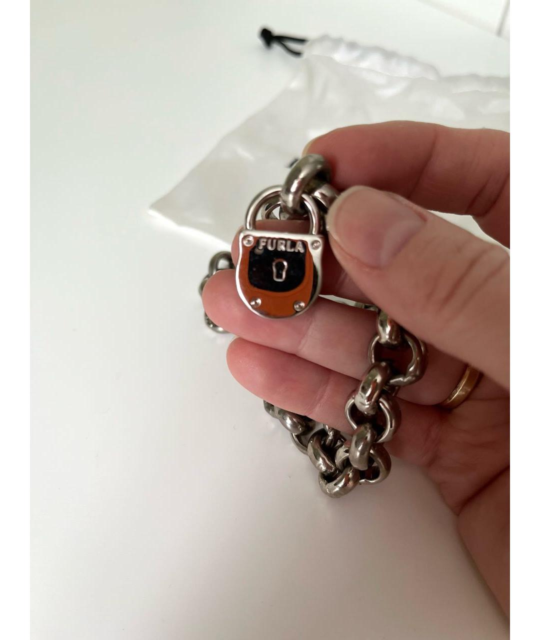 FURLA Серебрянный металлический комплект, фото 5