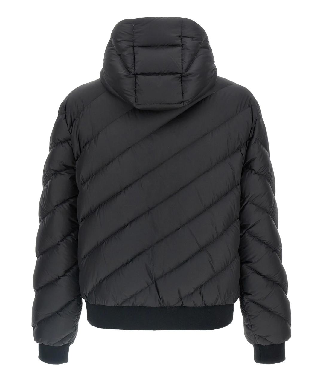 FENDI Черный полиэстеровый пуховик, фото 2