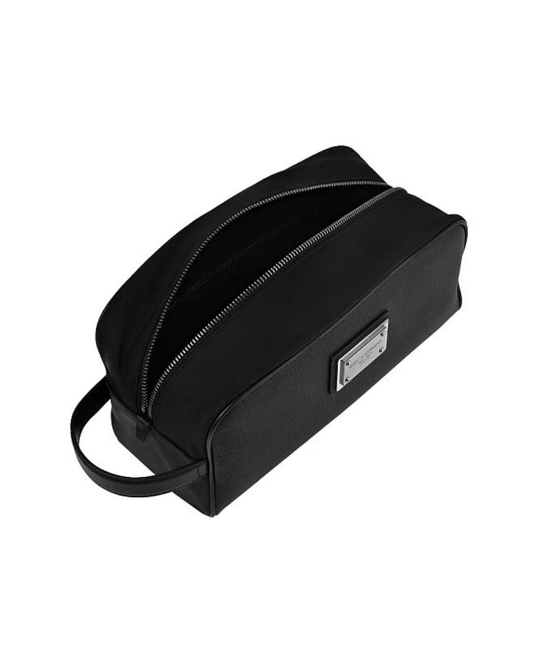 DOLCE&GABBANA Черная барсетка, фото 6