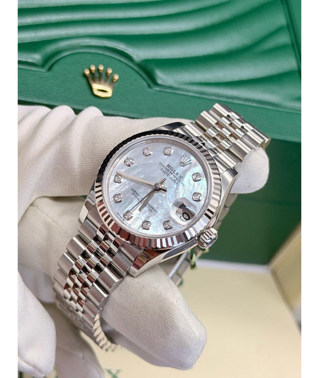 ROLEX Серебряные часы, фото 3