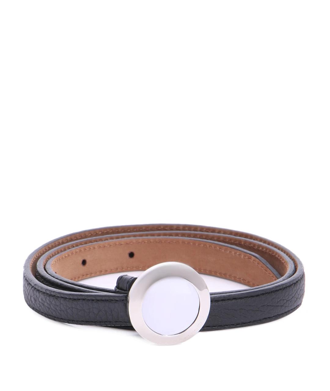 AGNONA Черный ремень, фото 1