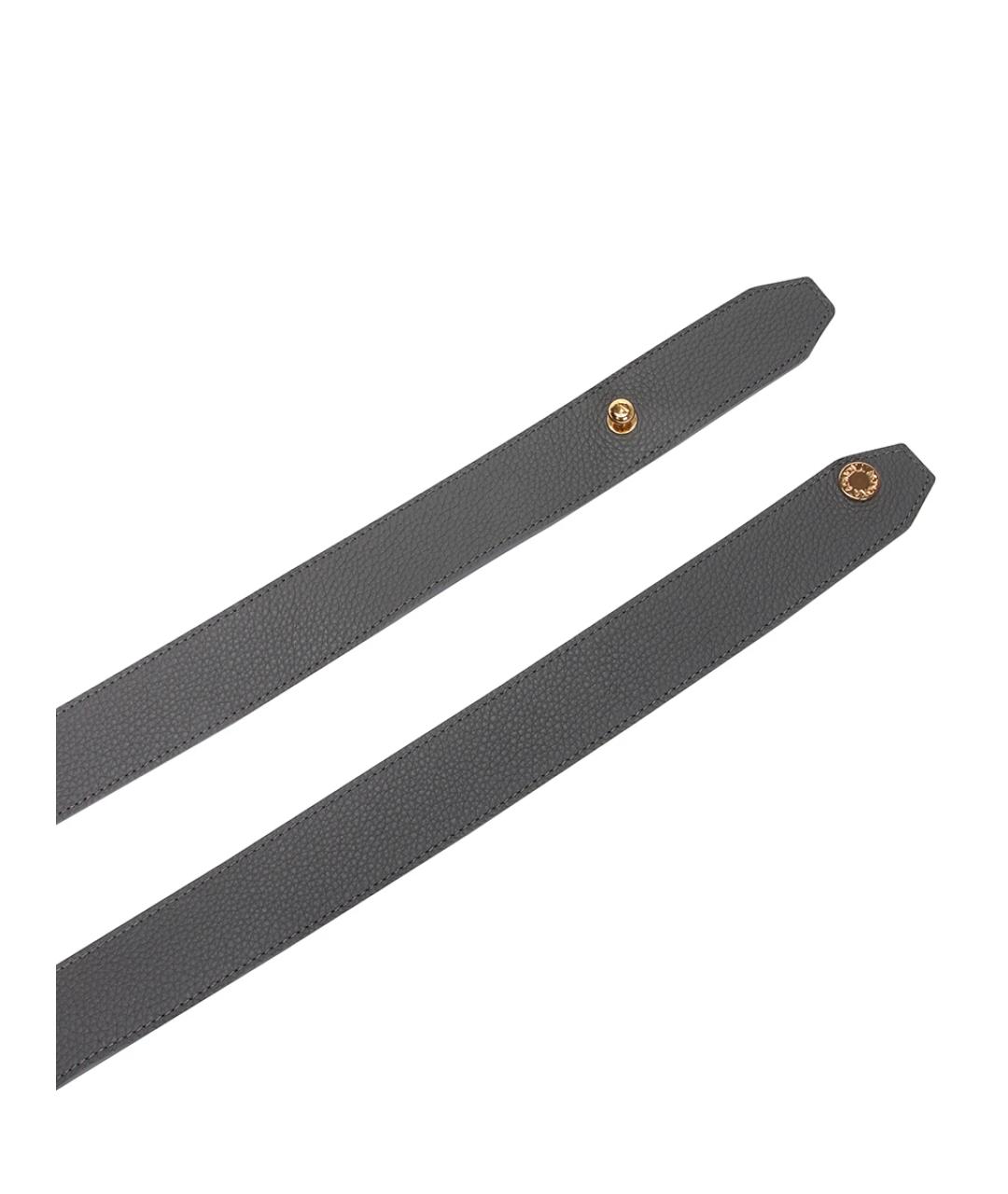 AGNONA Серый ремень, фото 3