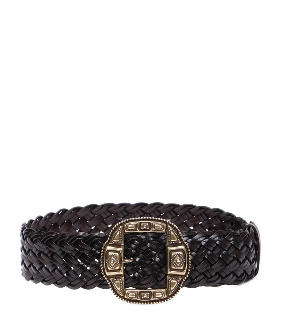 ETRO Коричневый кожаный ремень, фото 2