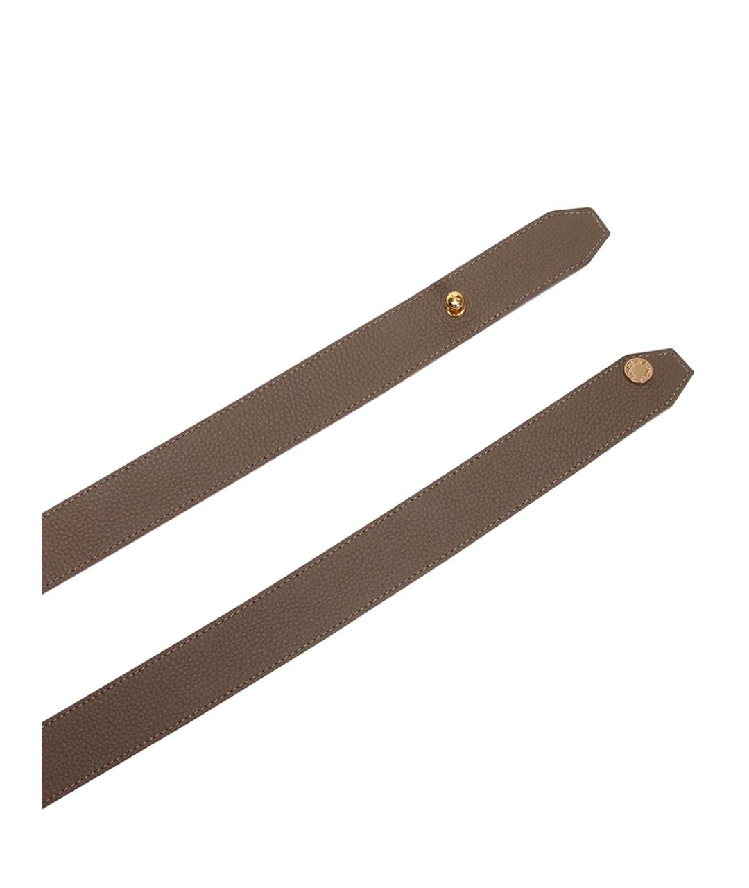 AGNONA Бежевый ремень, фото 3