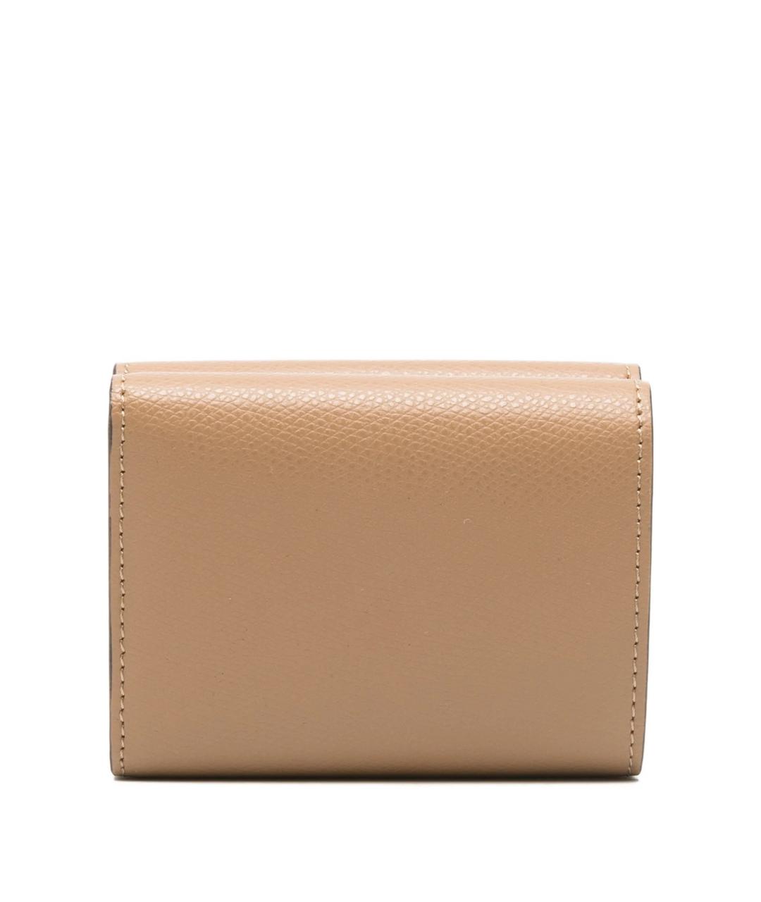 FENDI Коричневый кожаный кошелек, фото 2