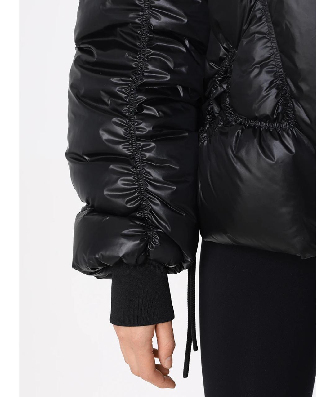 KHRISJOY Черный полиамидовый пуховик, фото 5