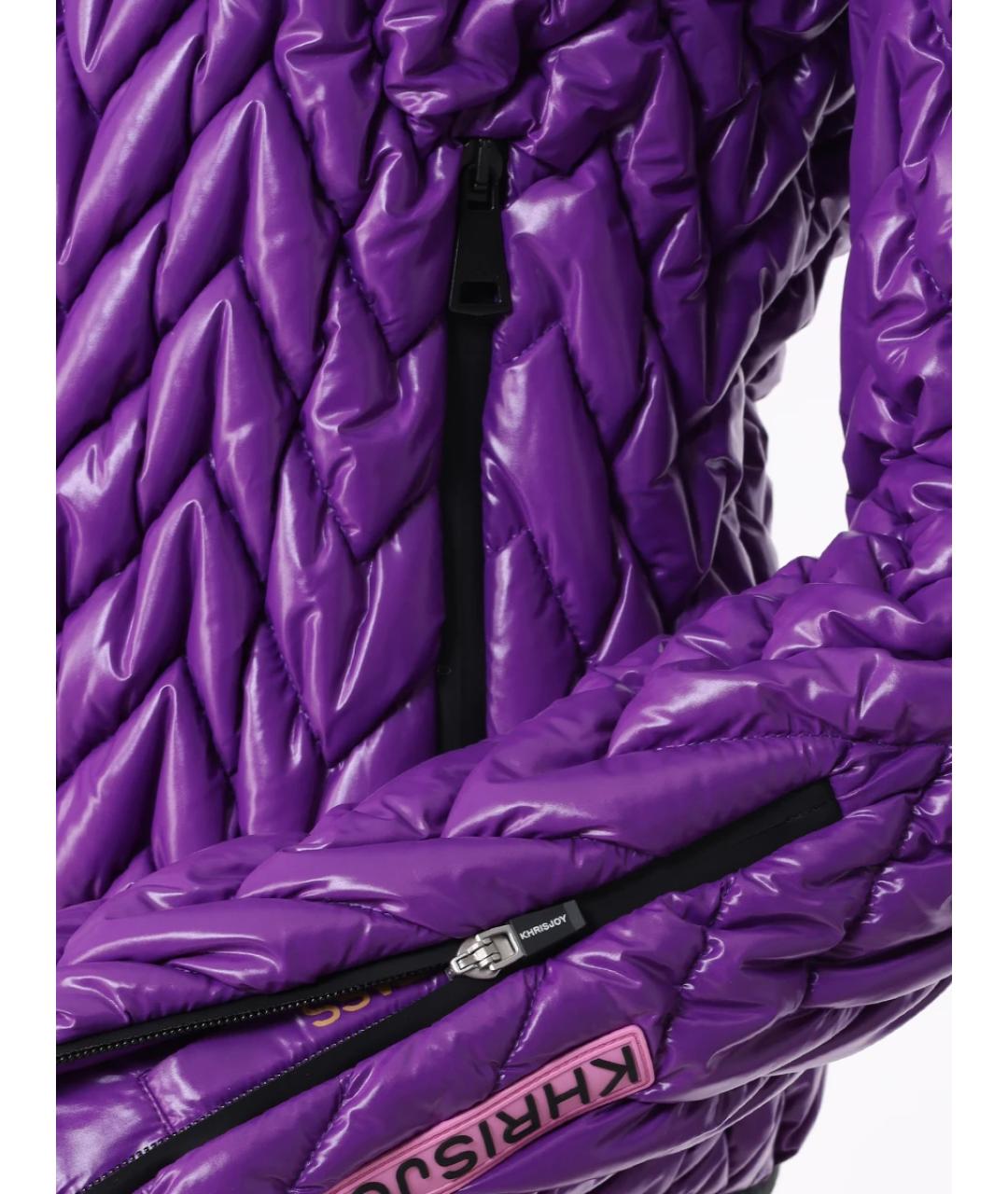 KHRISJOY Фиолетовая куртка, фото 5