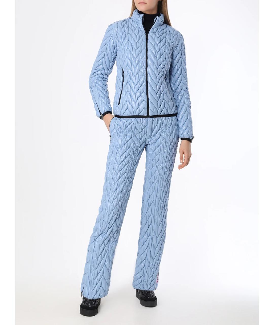 KHRISJOY Голубая полиамидовая куртка, фото 2