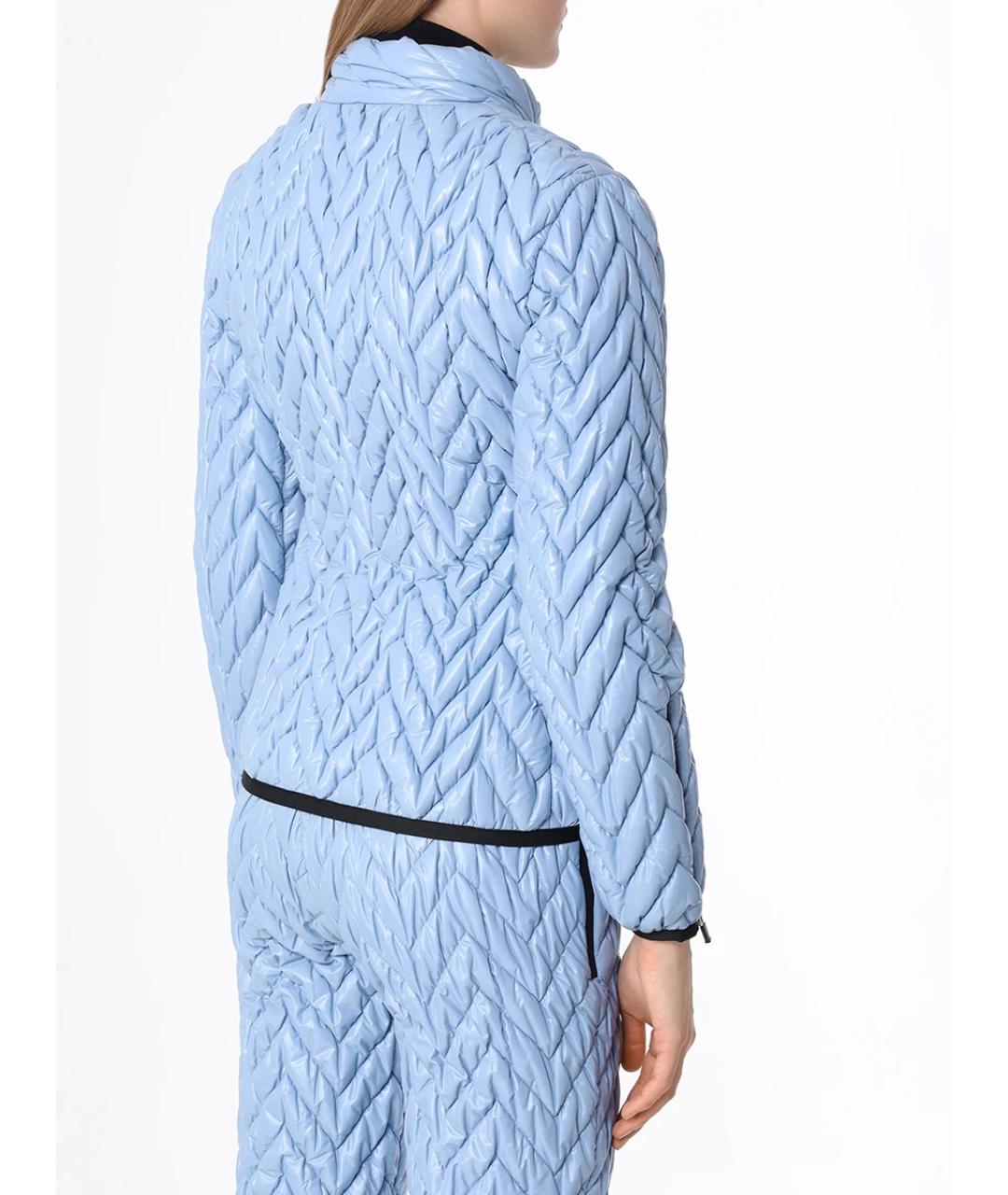 KHRISJOY Голубая полиамидовая куртка, фото 3