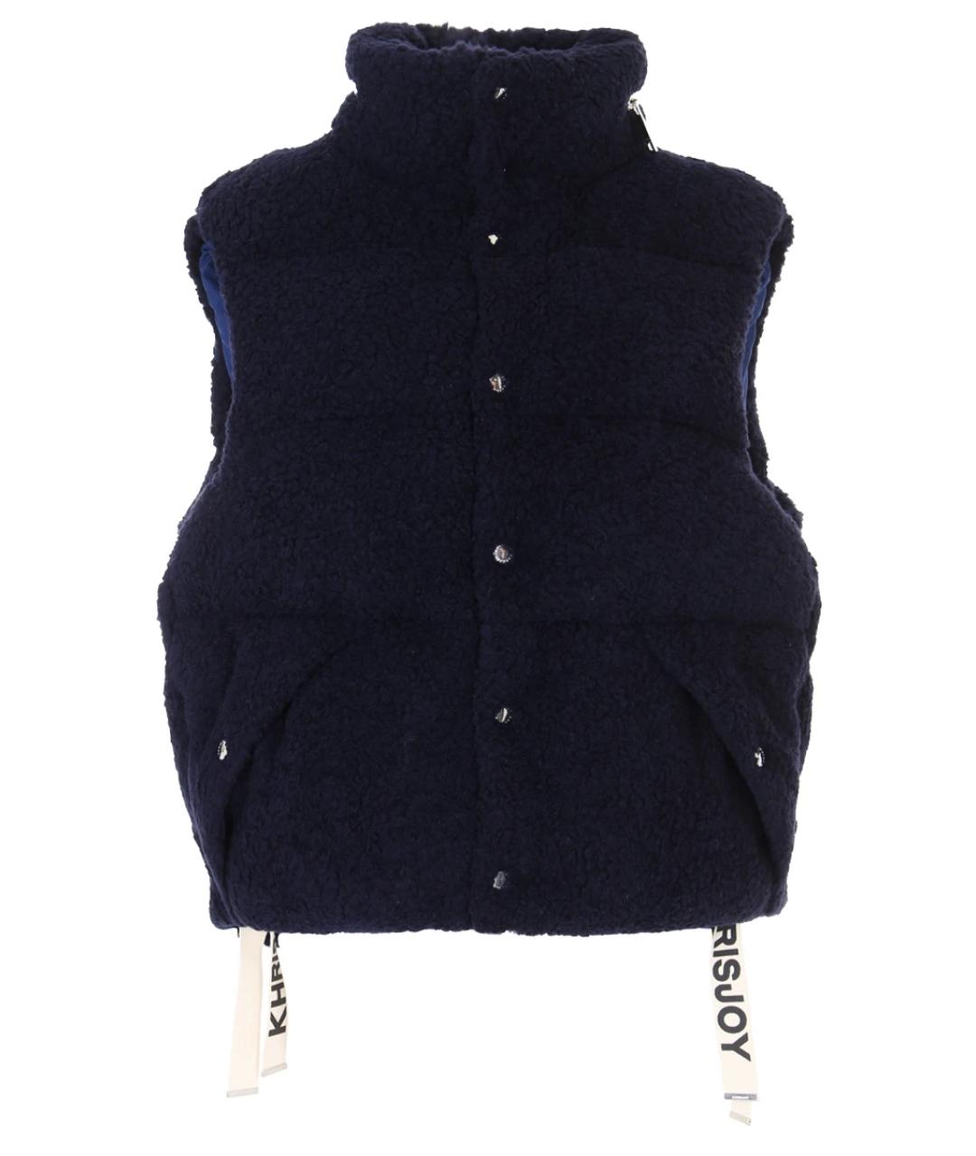 KHRISJOY Синий жилет, фото 1
