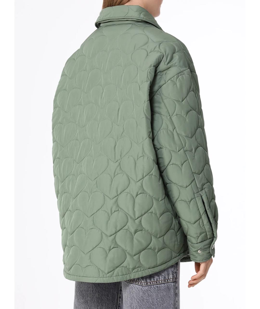 KHRISJOY Зеленая полиэстеровая куртка, фото 3