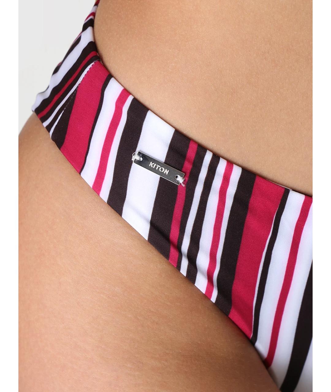 KITON Розовый полиамидовый купальник, фото 4