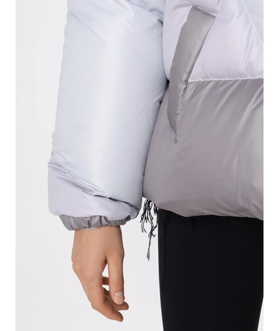 KHRISJOY Серый полиэстеровый пуховик, фото 5