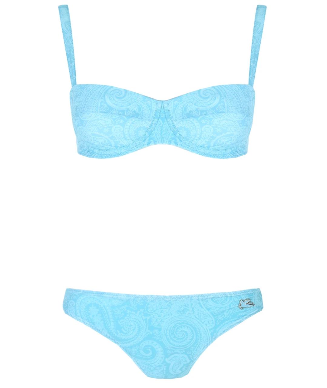 ETRO Голубой полиамидовый купальник, фото 1