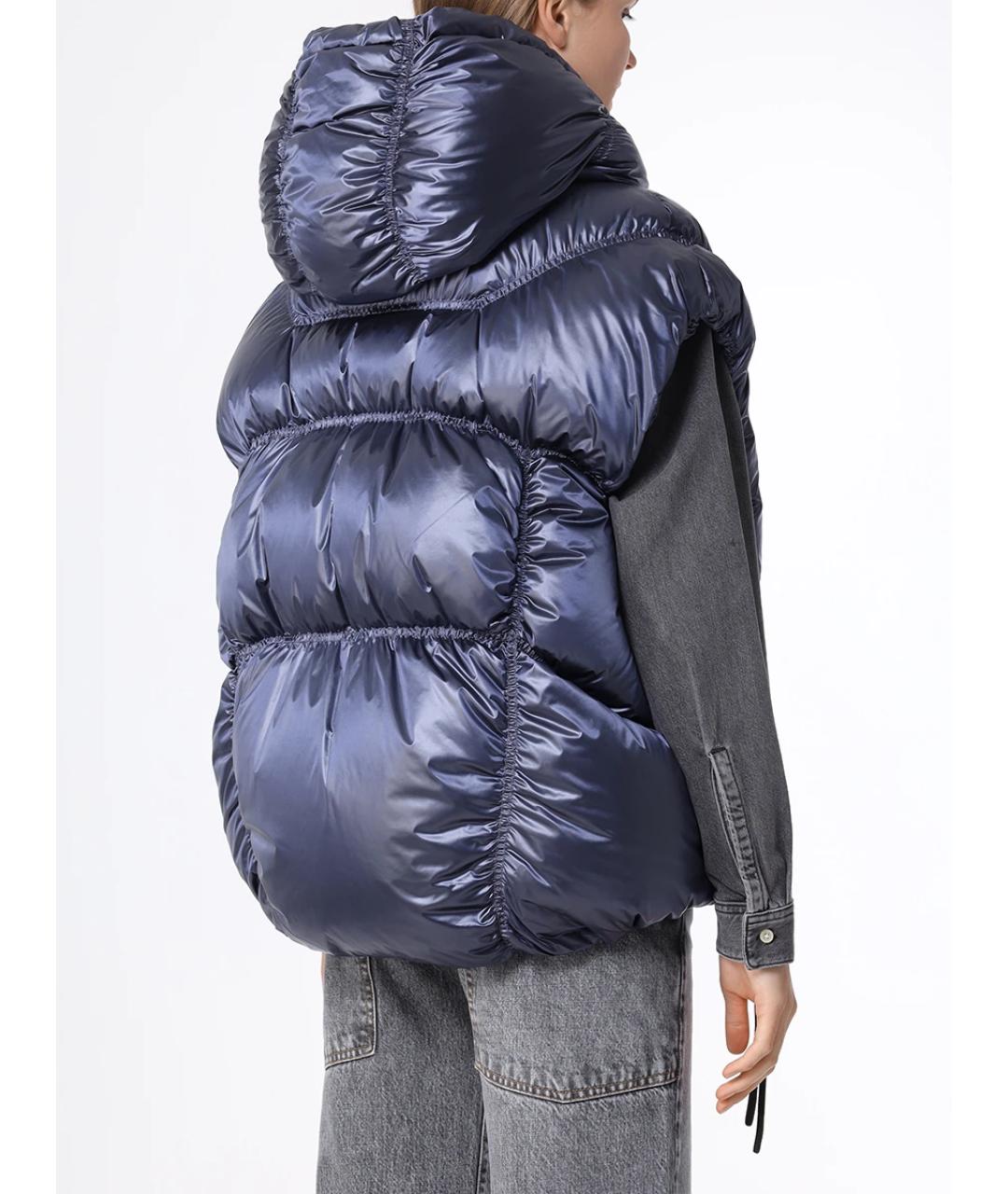 KHRISJOY Синий полиамидовый жилет, фото 3