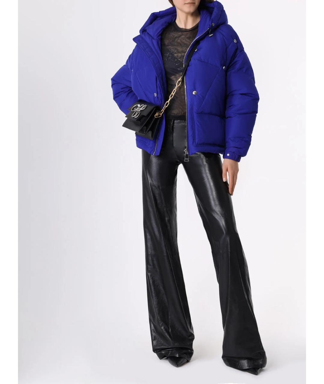 KHRISJOY Синий полиэстеровый пуховик, фото 2