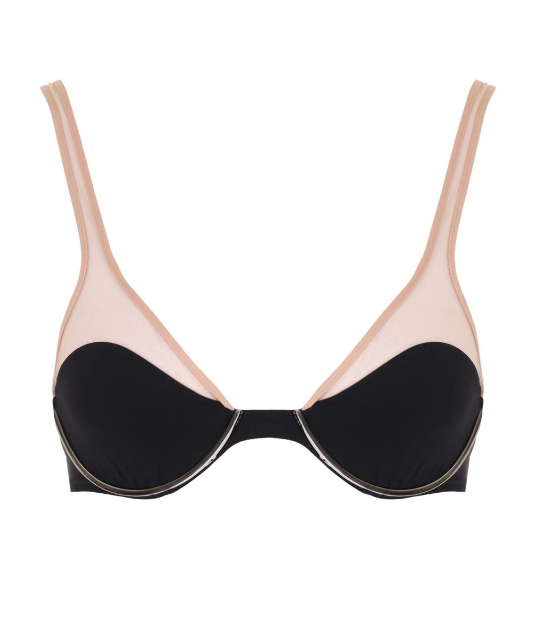 LA PERLA Черный полиамидовый купальник, фото 1