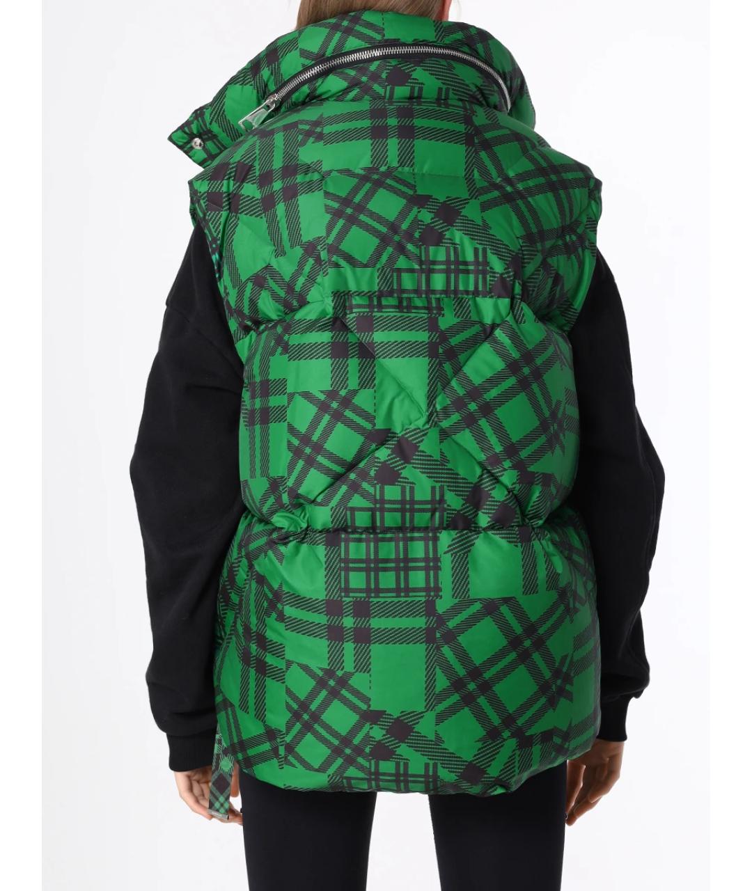 KHRISJOY Зеленый полиэстеровый жилет, фото 3