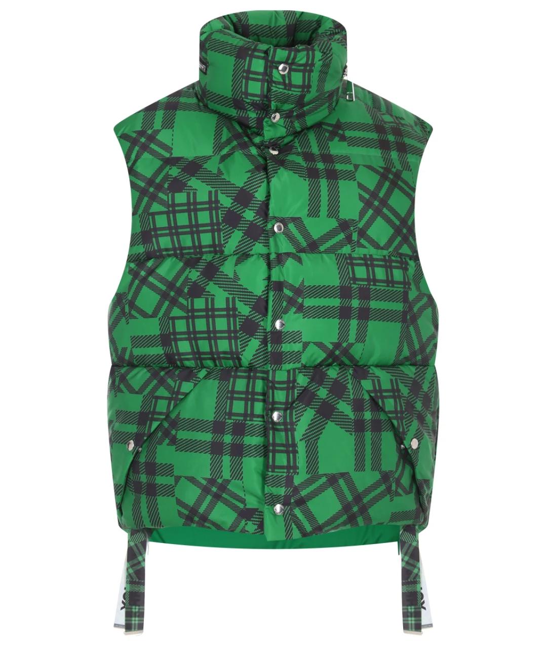 KHRISJOY Зеленый полиэстеровый жилет, фото 1