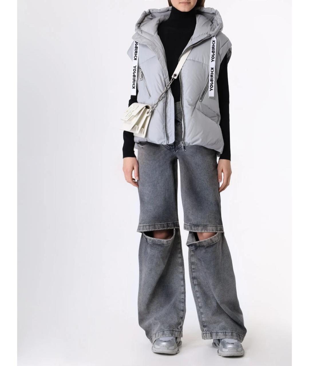 KHRISJOY Серый жилет, фото 3