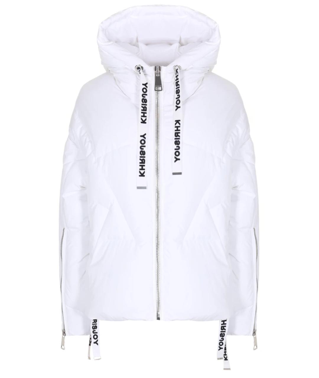 KHRISJOY Белый пуховик, фото 1