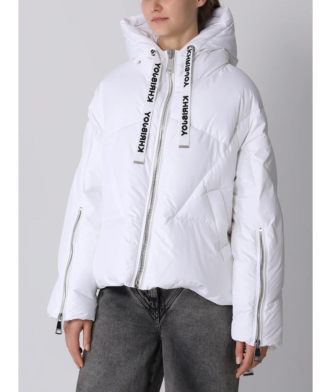 KHRISJOY Белый пуховик, фото 4