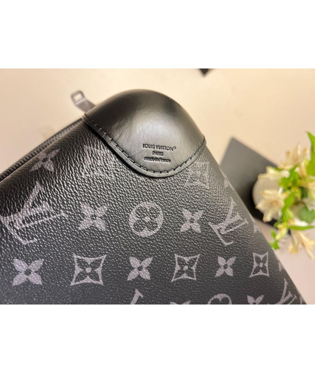 LOUIS VUITTON Антрацитовый чемодан, фото 7