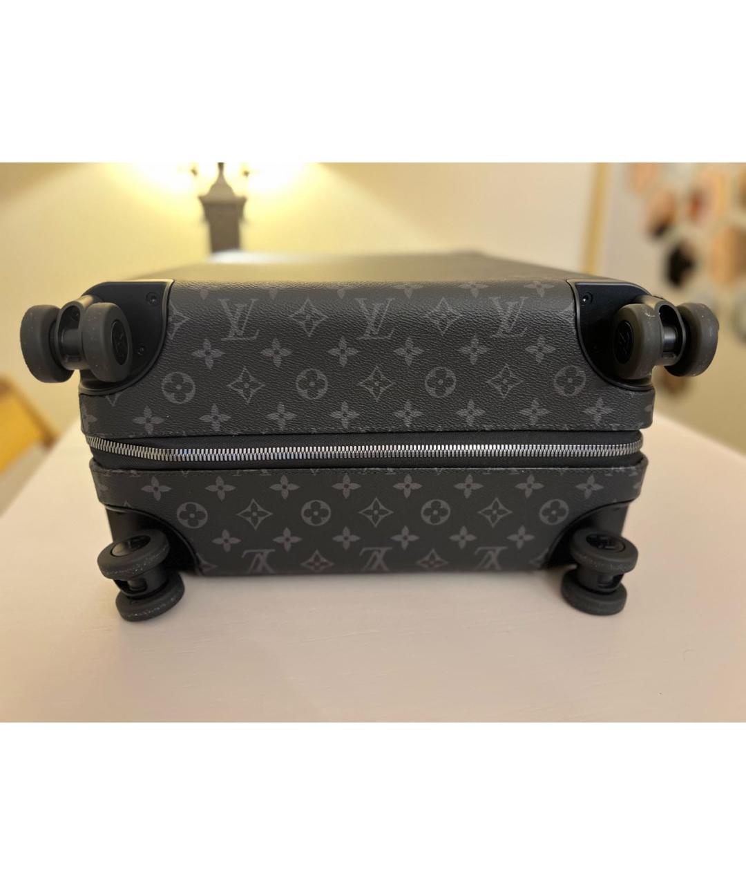 LOUIS VUITTON Антрацитовый чемодан, фото 6