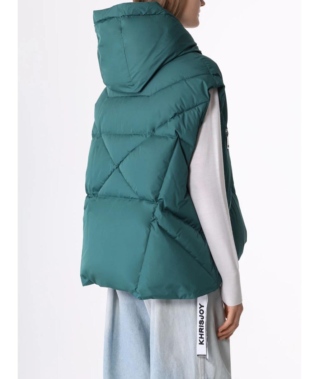 KHRISJOY Зеленый жилет, фото 3