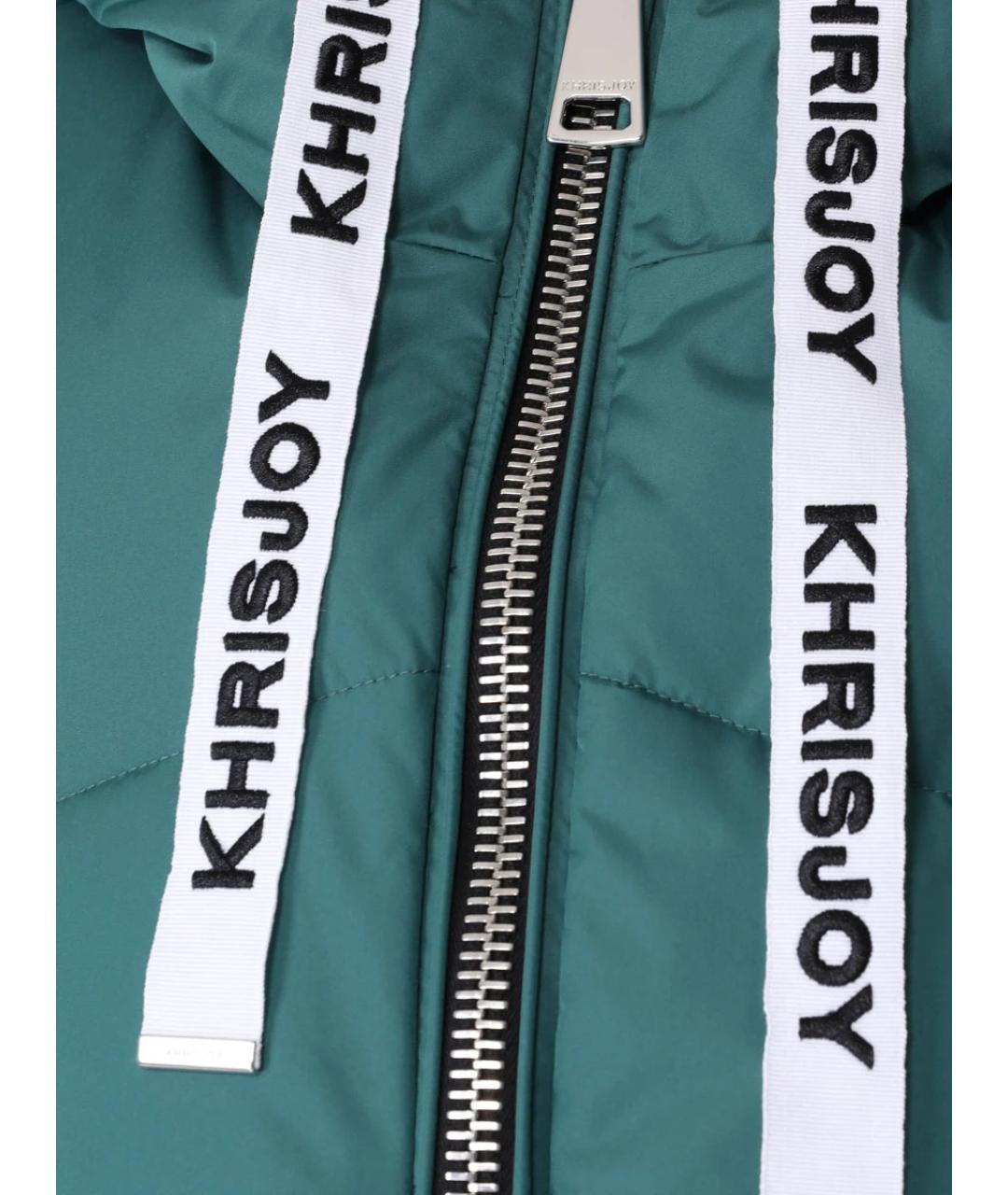 KHRISJOY Зеленый жилет, фото 5