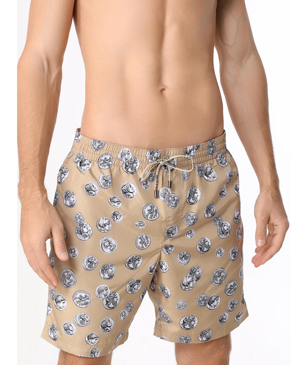 DOLCE&GABBANA Мульти полиамидовые шорты, фото 2