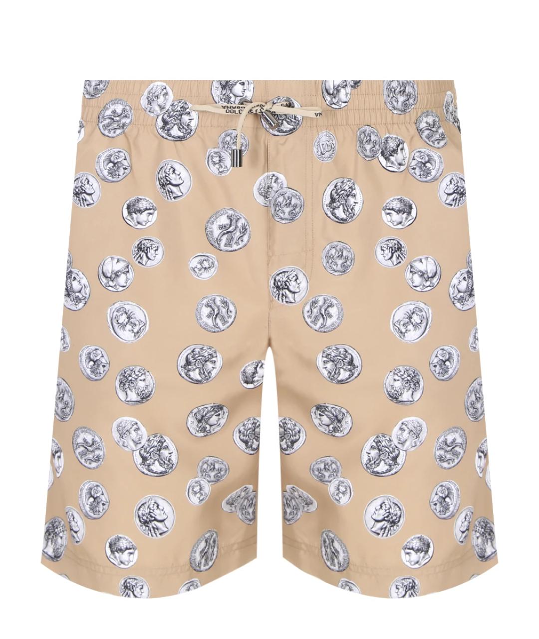 DOLCE&GABBANA Мульти полиамидовые шорты, фото 1