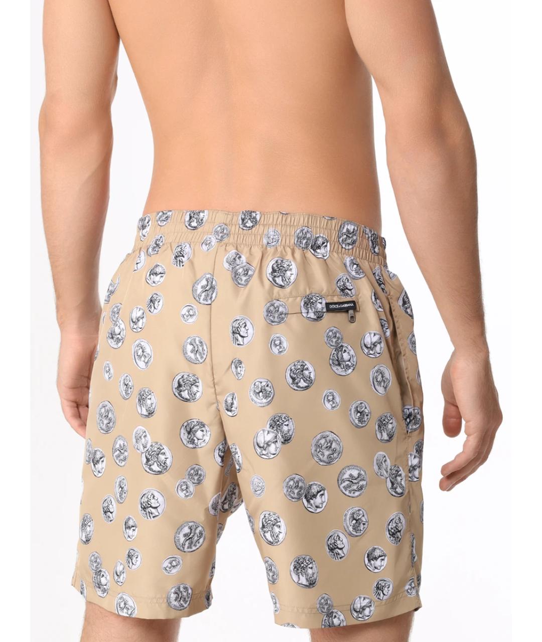 DOLCE&GABBANA Мульти полиамидовые шорты, фото 3