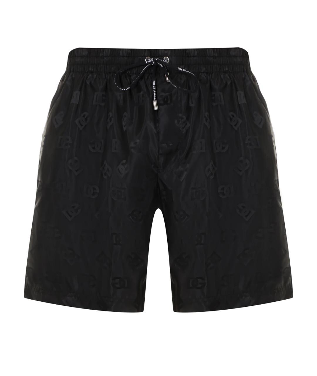 DOLCE&GABBANA Черные полиамидовые шорты, фото 1