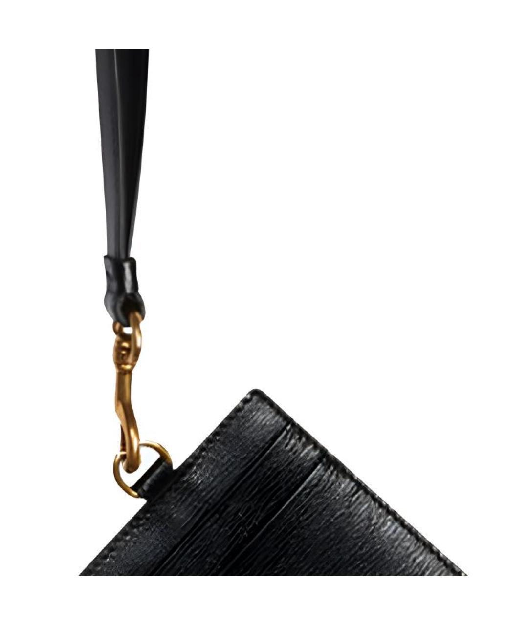 BALENCIAGA Черный кожаный кардхолдер, фото 5