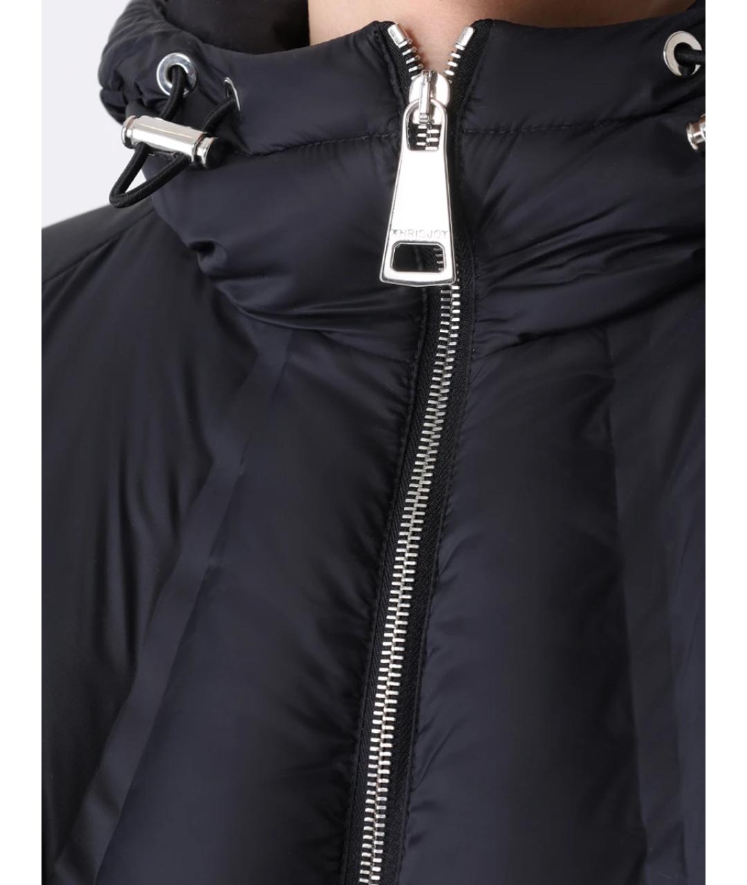 KHRISJOY Черный полиэстеровый пуховик, фото 5