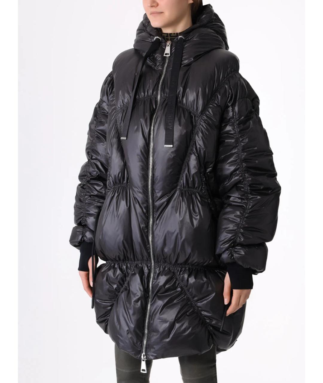 KHRISJOY Черный полиэстеровый пуховик, фото 4