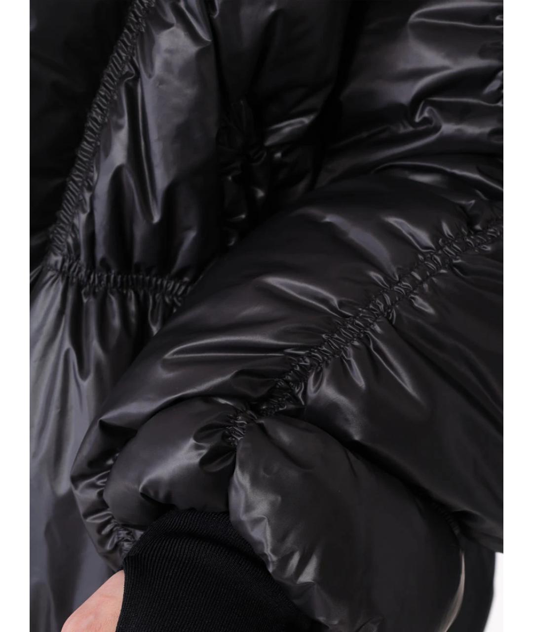 KHRISJOY Черный полиэстеровый пуховик, фото 5