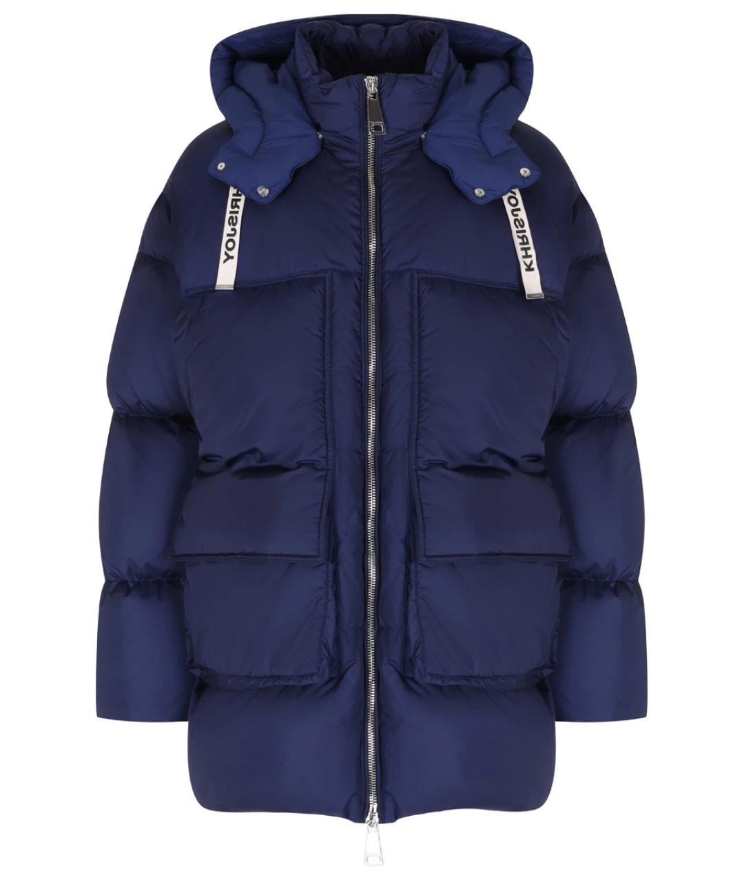 KHRISJOY Синий полиэстеровый пуховик, фото 1