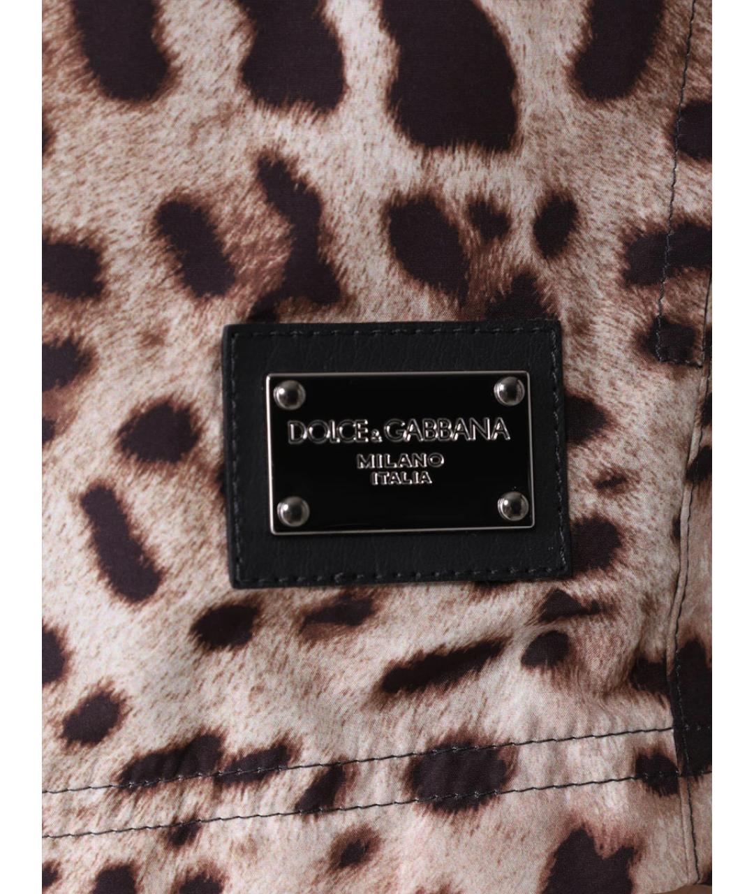 DOLCE&GABBANA Мульти полиамидовые шорты, фото 4