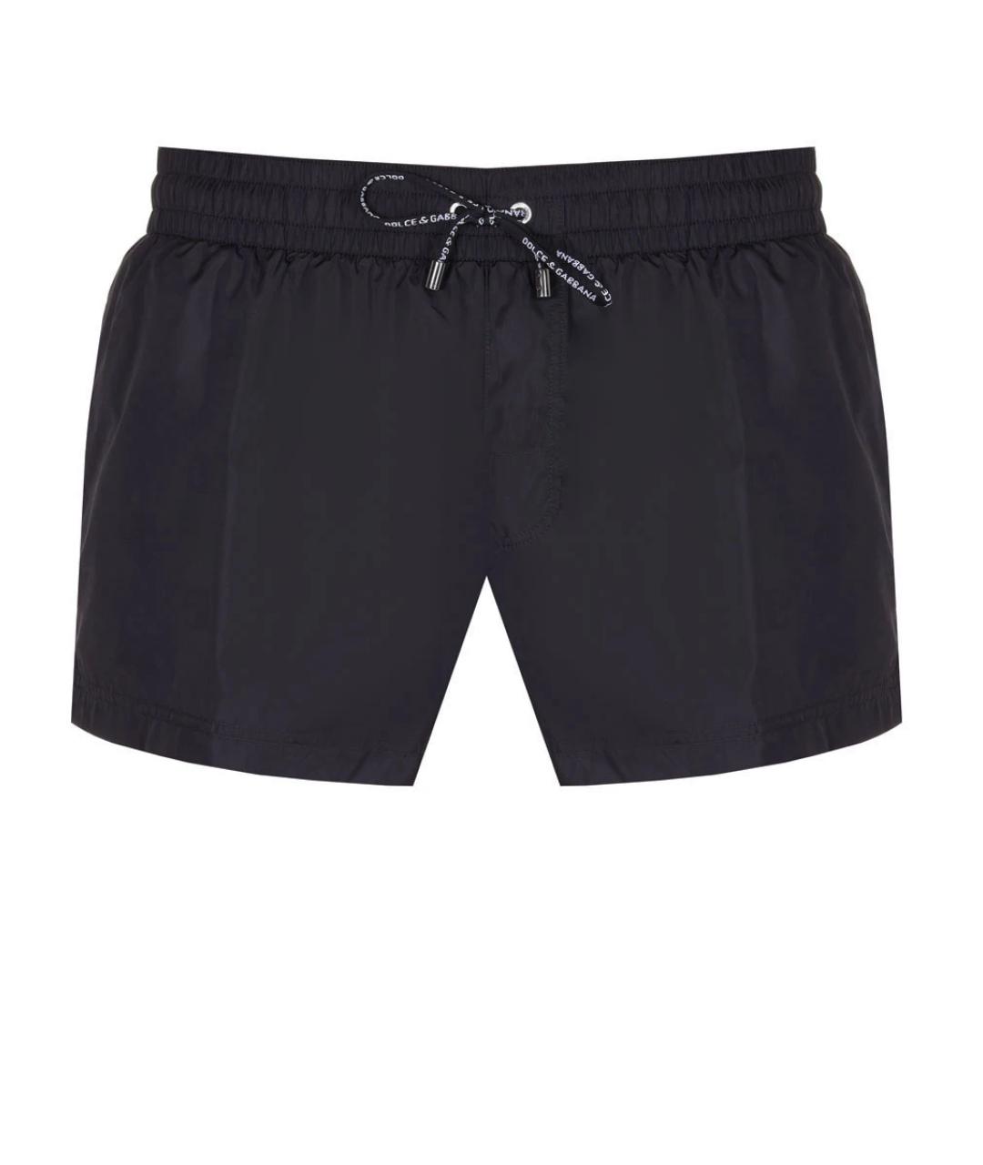 DOLCE&GABBANA Черные полиамидовые шорты, фото 1