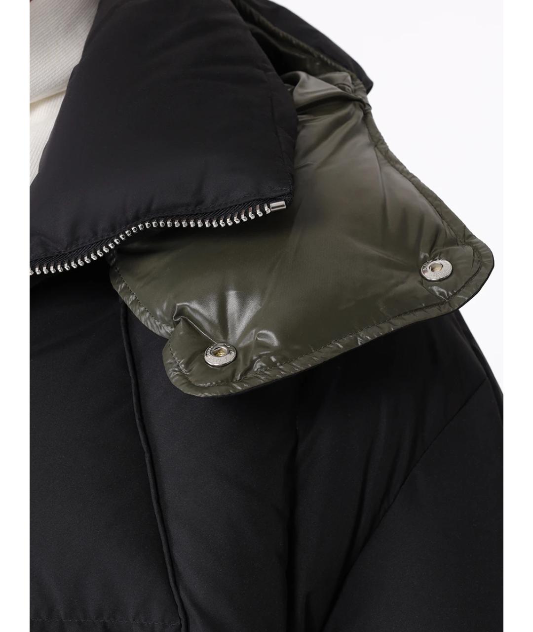 KHRISJOY Черный полиэстеровый пуховик, фото 5