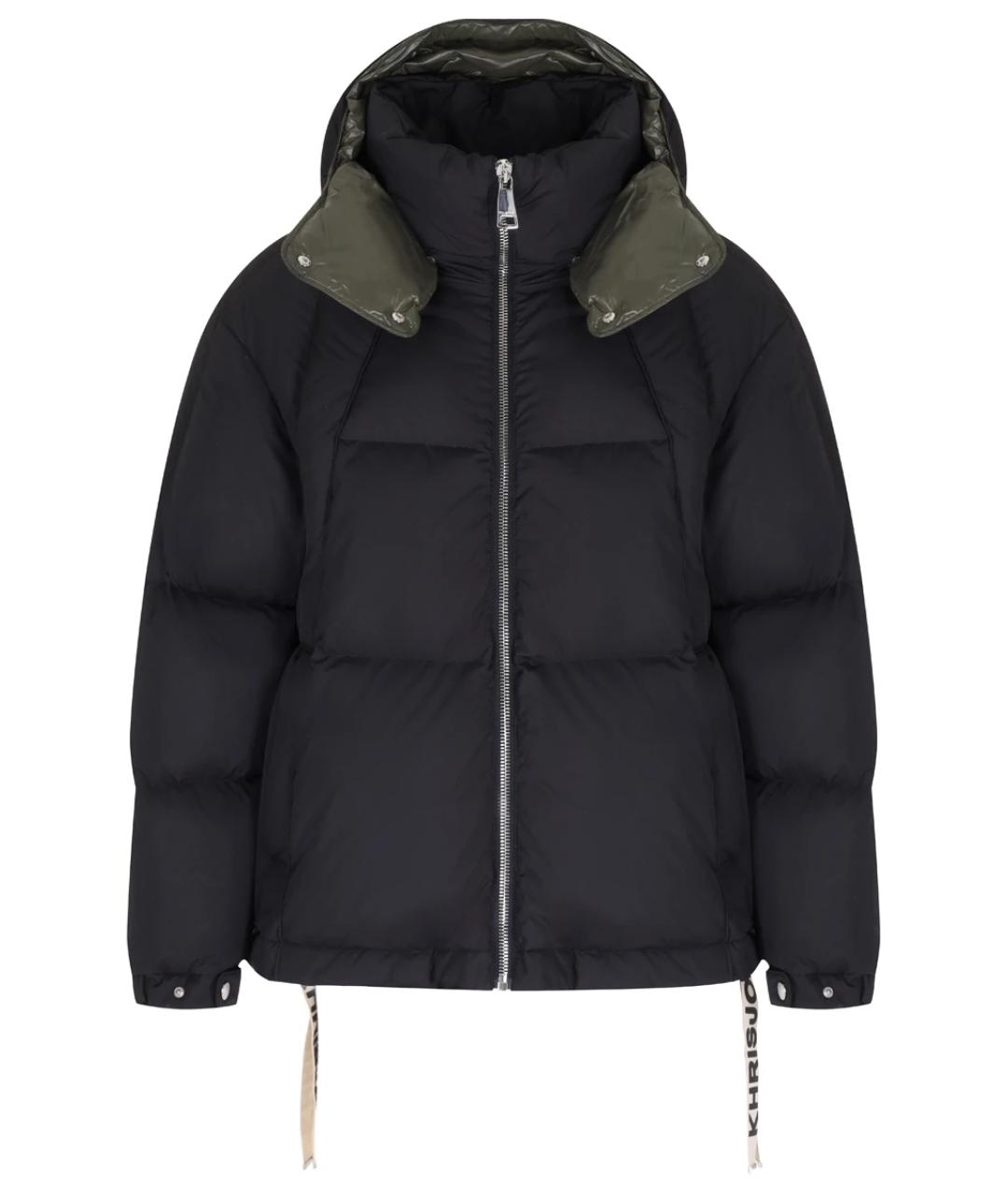 KHRISJOY Черный полиэстеровый пуховик, фото 1