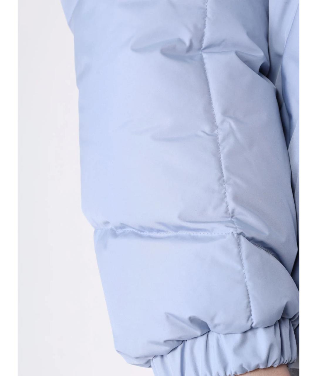 KHRISJOY Голубой полиэстеровый пуховик, фото 5