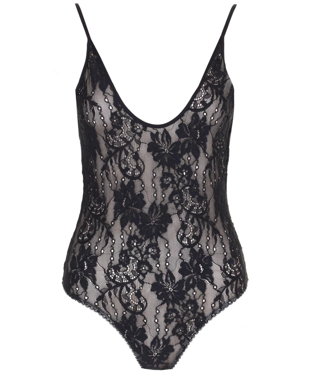 ZIMMERMANN Черное полиамидовое боди, фото 1